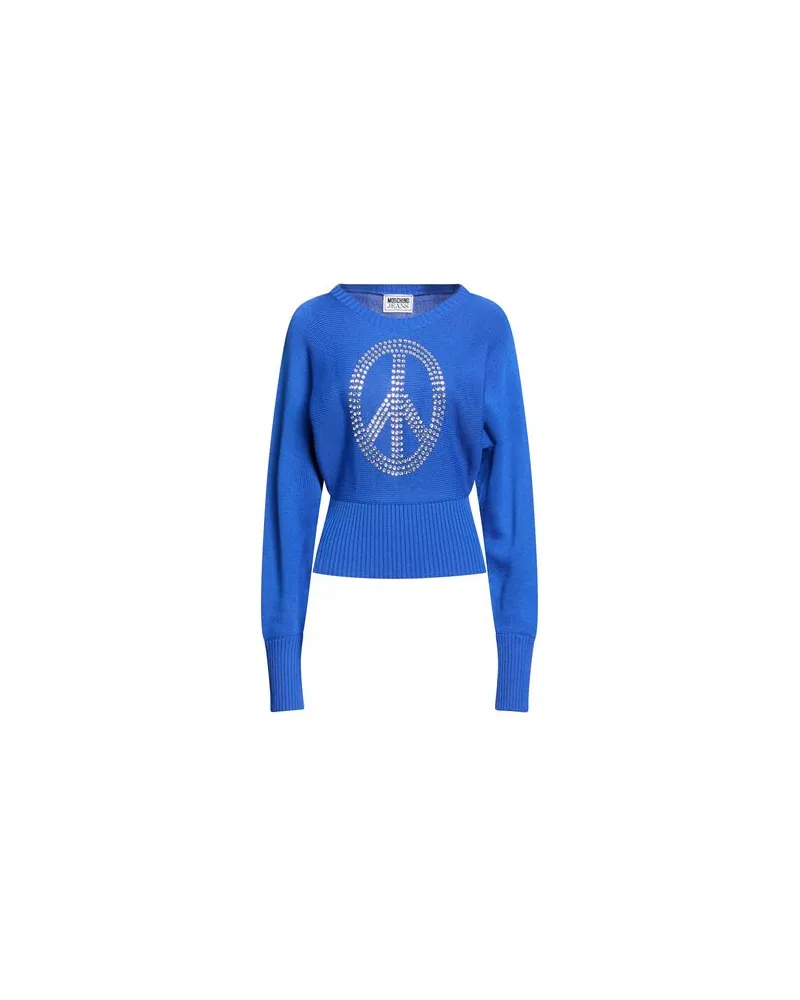 Moschino STRICKWAREN - Pulloverauf YOOX.COM Blau