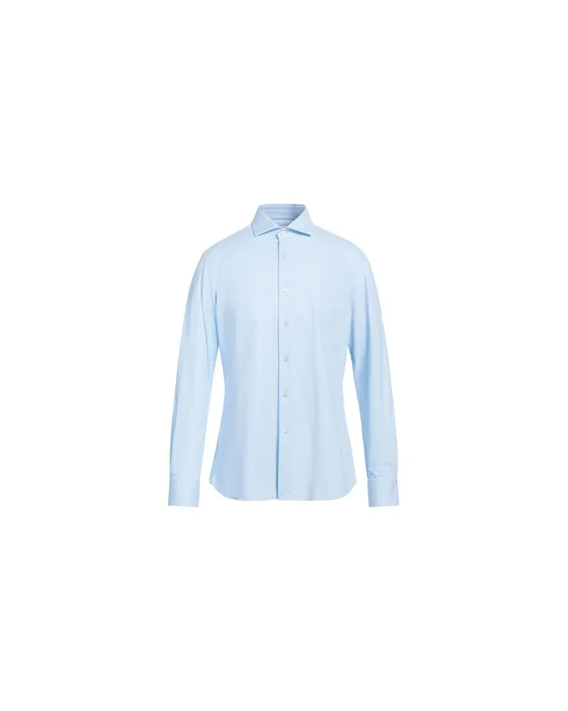 Glanshirt TOPS - Hemdenauf YOOX.COM Himmelblau