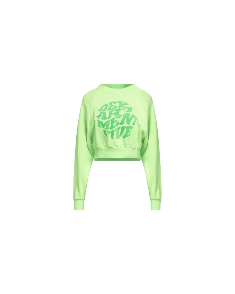 Department 5 TOPS - Sweatshirtsauf YOOX.COM Limettengrün