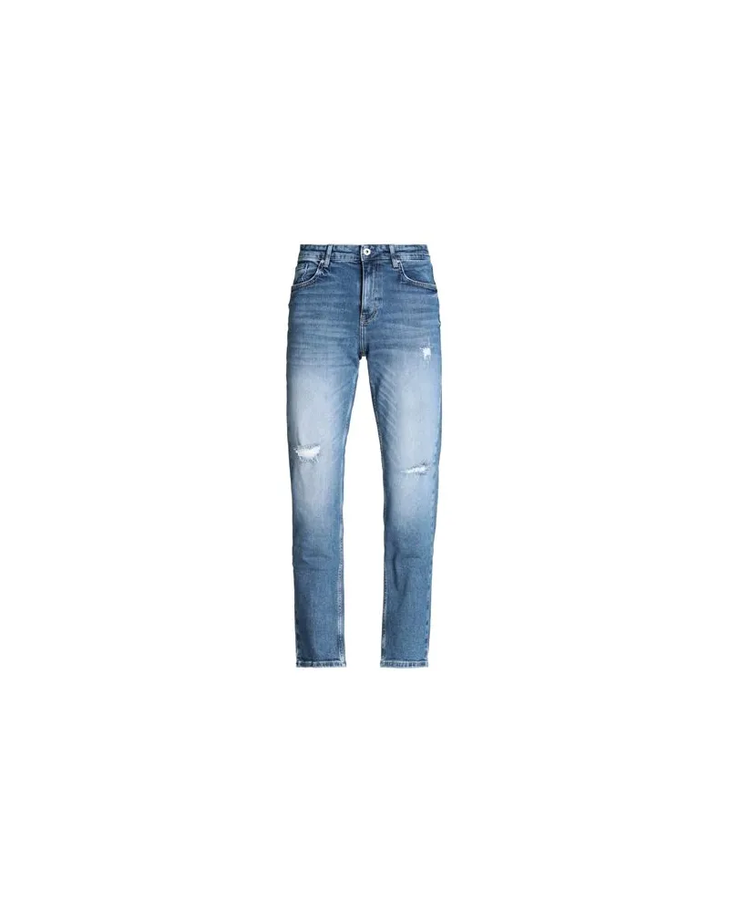 Karl Lagerfeld KLJ SLIM DENIM  - HOSEN & RÖCKE - Jeanshosenauf YOOX.COM Blau