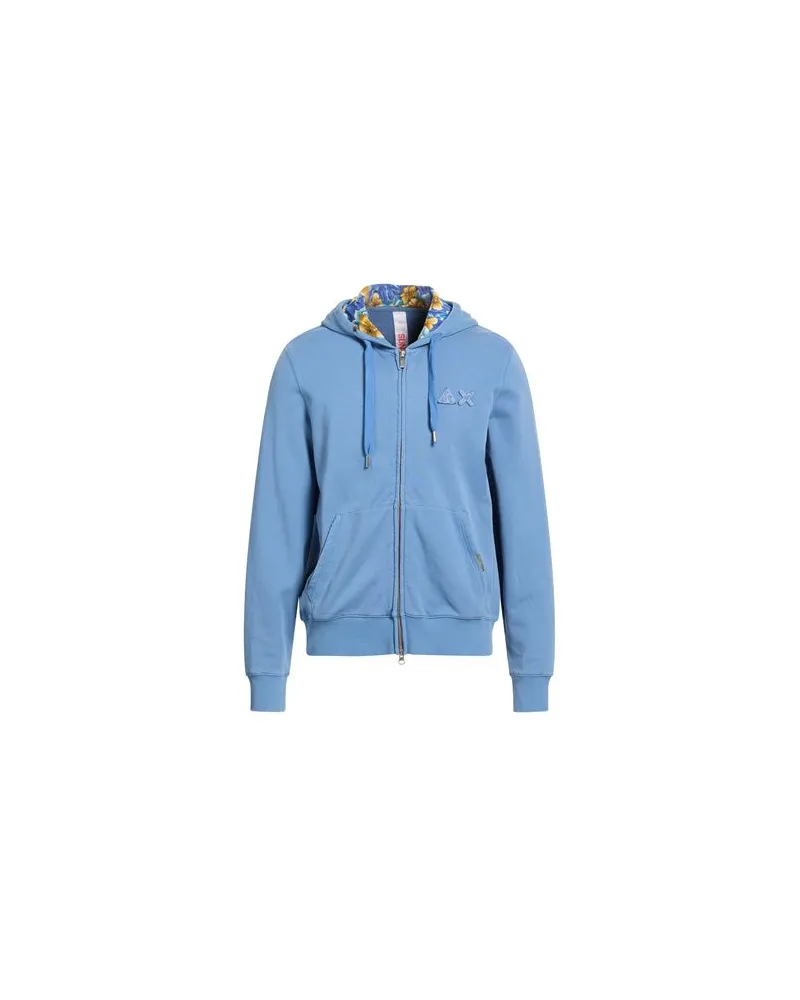 Sun68 TOPS - Sweatshirtsauf YOOX.COM Taubenblau