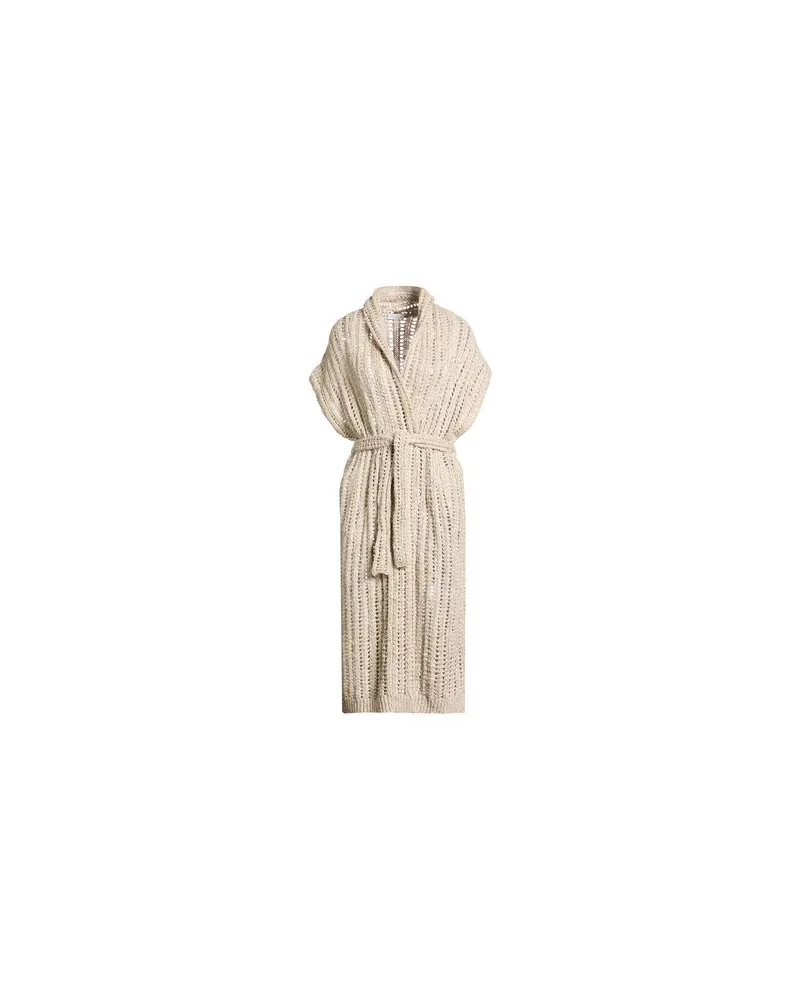 Brunello Cucinelli STRICKWAREN - Strickjackenauf YOOX.COM Beige