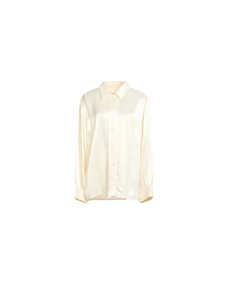 Jil Sander TOPS - Hemdenauf YOOX.COM Cremeweiß