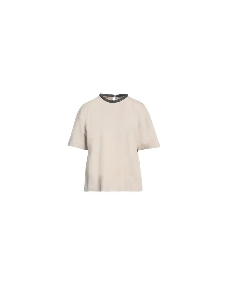 Brunello Cucinelli TOPS - Sweatshirtsauf YOOX.COM Beige