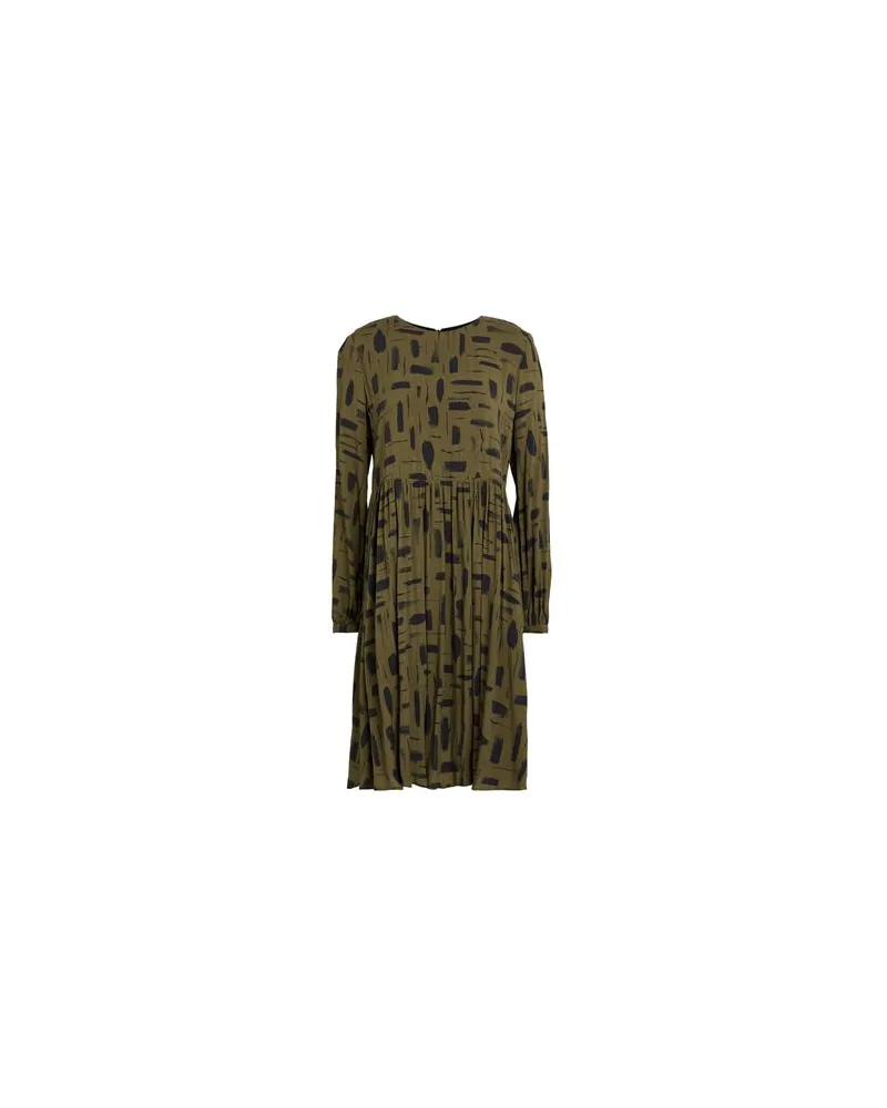 Alessia Santi KLEIDER - Mini-Kleiderauf YOOX.COM Militärgrün