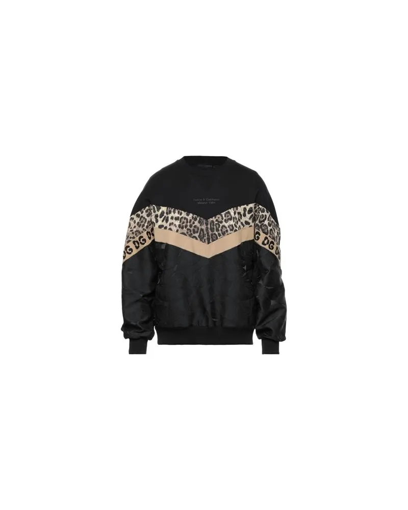 Dolce & Gabbana TOPS - Sweatshirtsauf YOOX.COM Schwarz