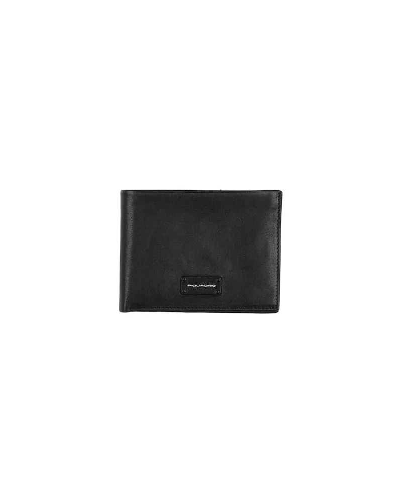 Piquadro Kleinlederwaren - Brieftaschenauf YOOX.COM Schwarz