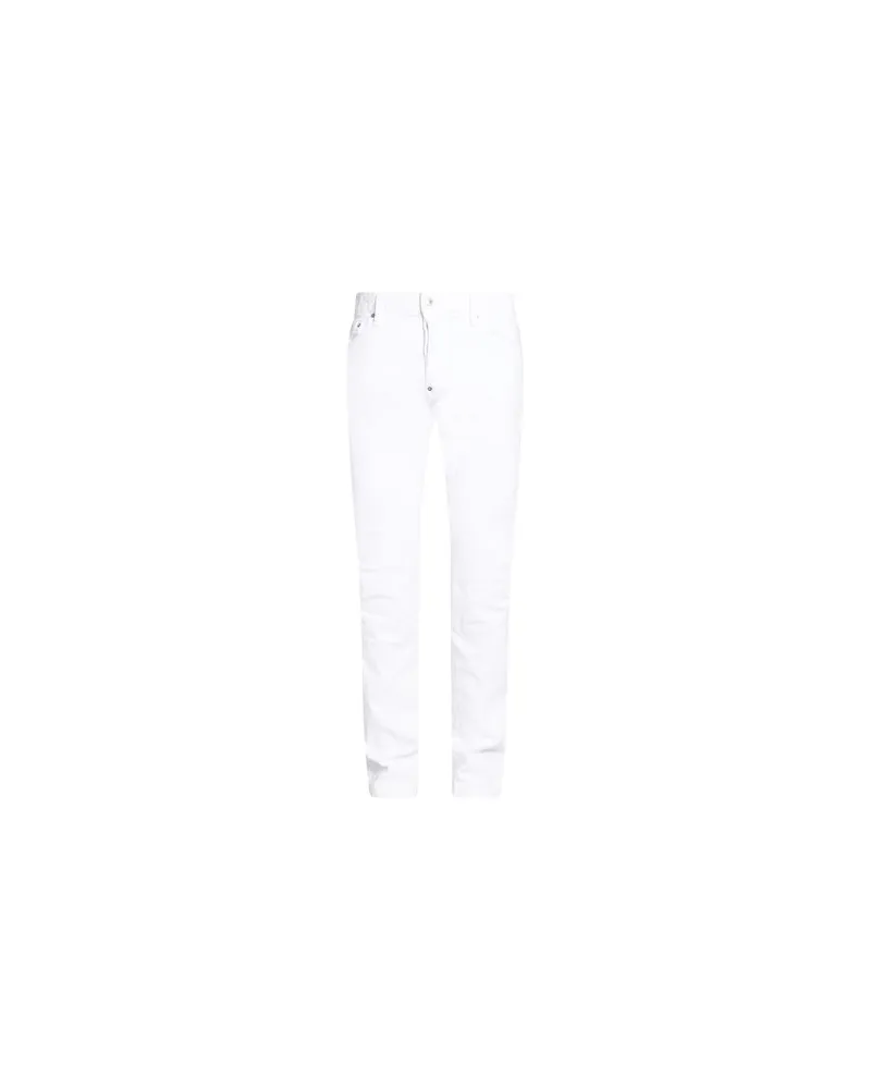 Dsquared2 HOSEN & RÖCKE - Jeanshosenauf YOOX.COM Weiß