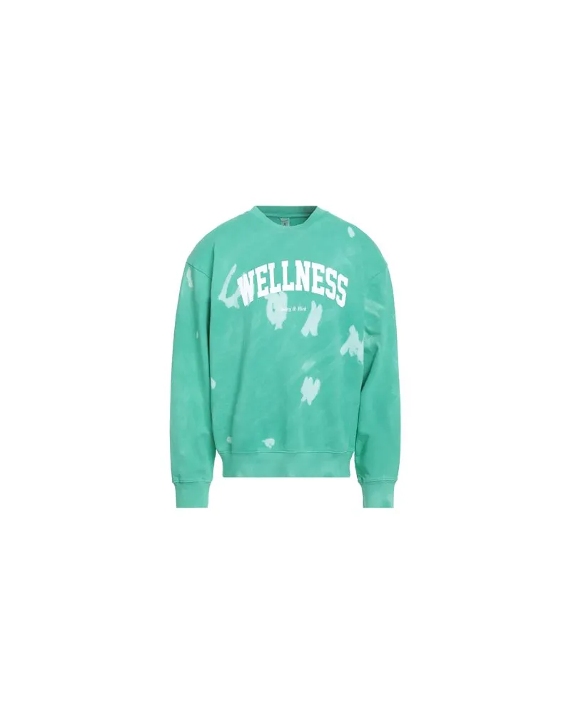 SPORTY & RICH TOPS - Sweatshirtsauf YOOX.COM Smaragdgrün