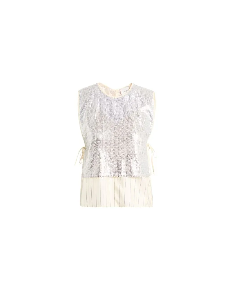 ALYSI CRÈME - TOPS - Topsauf YOOX.COM Silber