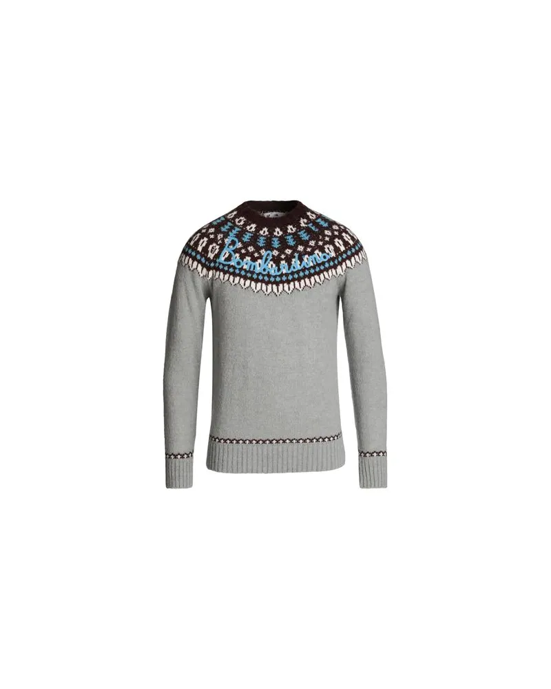MC2 Saint Barth APRÈS-SKI COLLECTION HERON NORDIC SOFT  - STRICKWAREN - Pulloverauf YOOX.COM Grau
