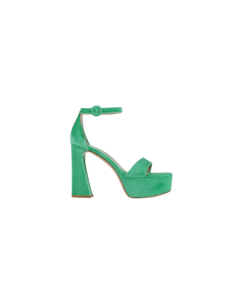 Gianvito Rossi SCHUHE - Sandalenauf YOOX.COM Grün
