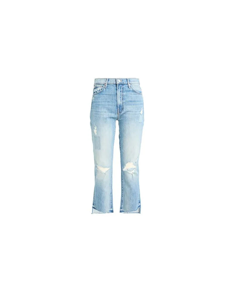 Mother HOSEN & RÖCKE - Jeanshosenauf YOOX.COM Blau