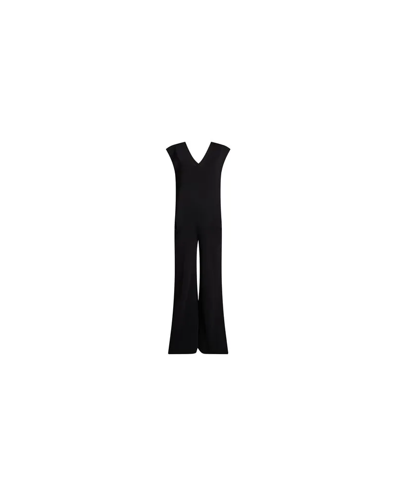 Alpha Studio OVERALLS - Jumpsuitsauf YOOX.COM Schwarz