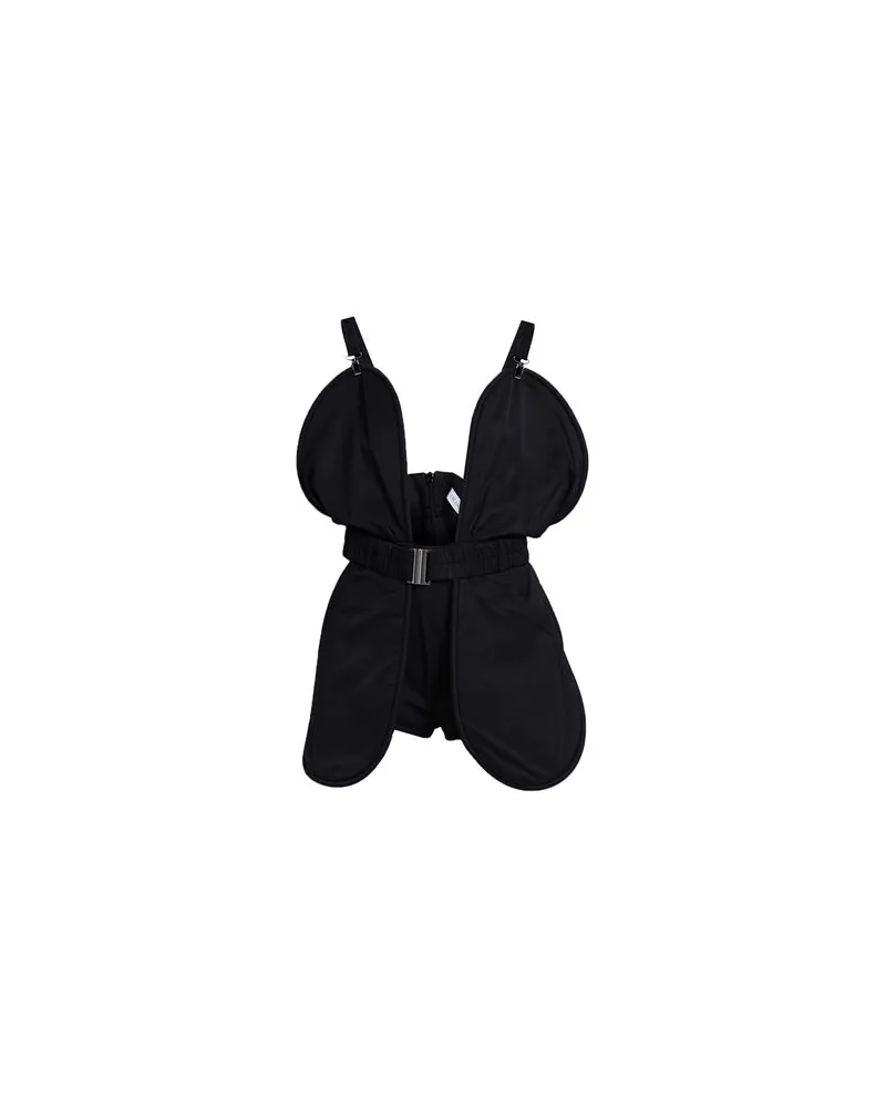 J.W.Anderson OVERALLS - Playsuitsauf YOOX.COM Schwarz