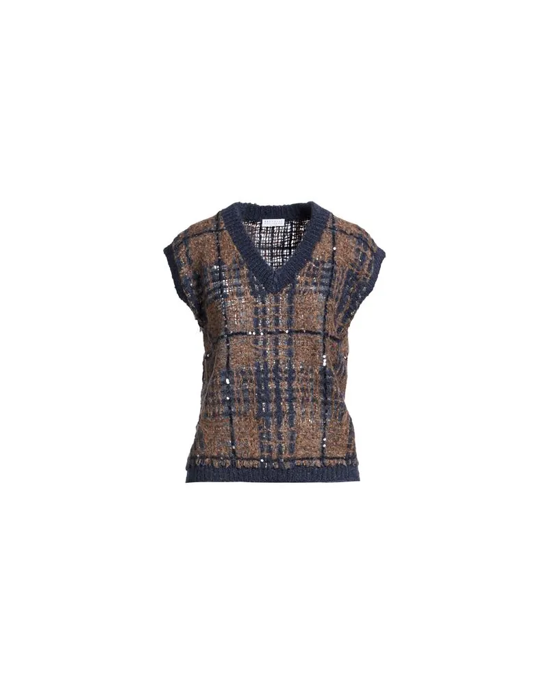 Brunello Cucinelli STRICKWAREN - Pulloverauf YOOX.COM Braun