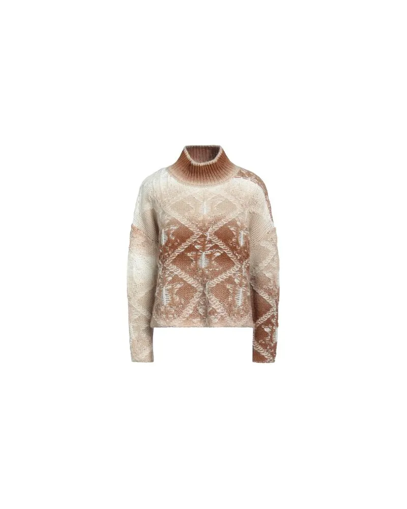 Dondup STRICKWAREN - Rollkragenpulloverauf YOOX.COM Beige