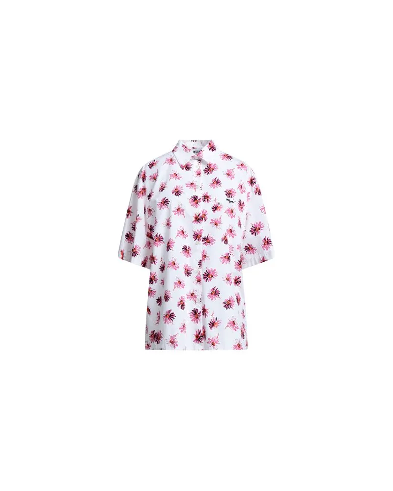 MSGM TOPS - Hemdenauf YOOX.COM Weiß