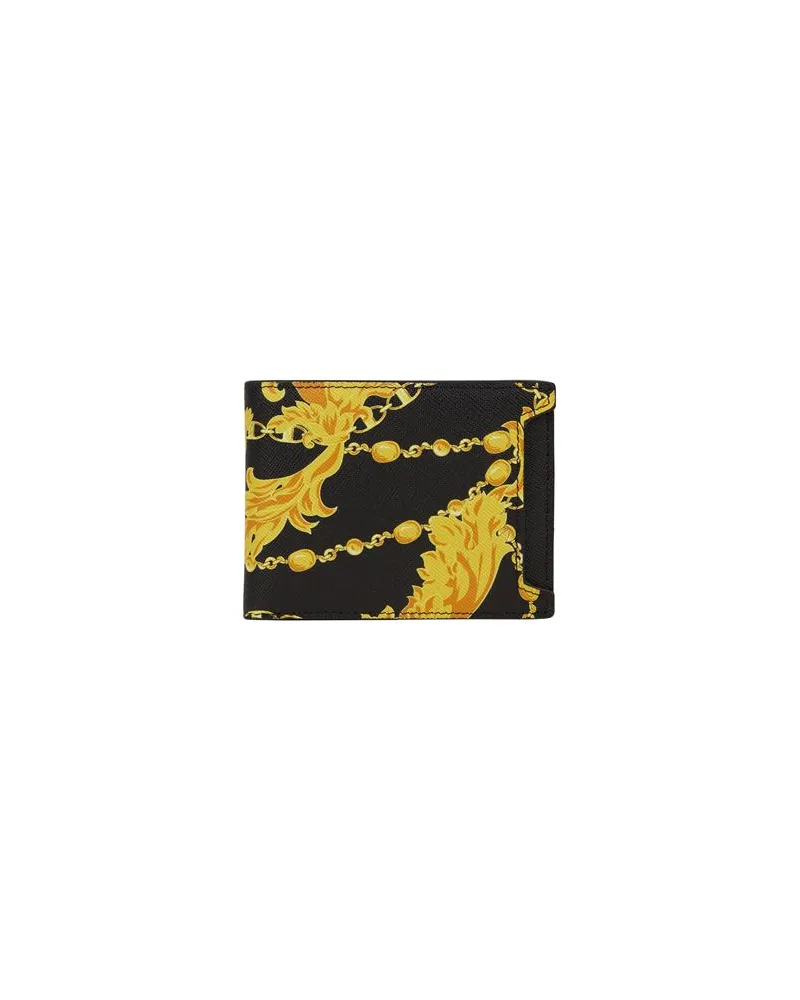 Versace Jeans Kleinlederwaren - Brieftaschenauf YOOX.COM Schwarz