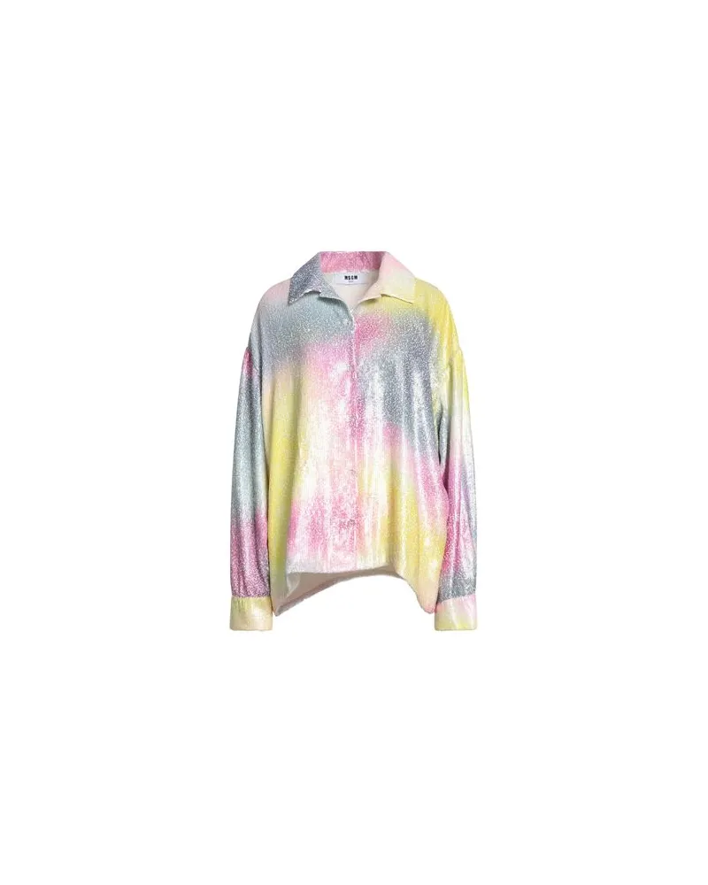 MSGM TOPS - Hemdenauf YOOX.COM Gelb