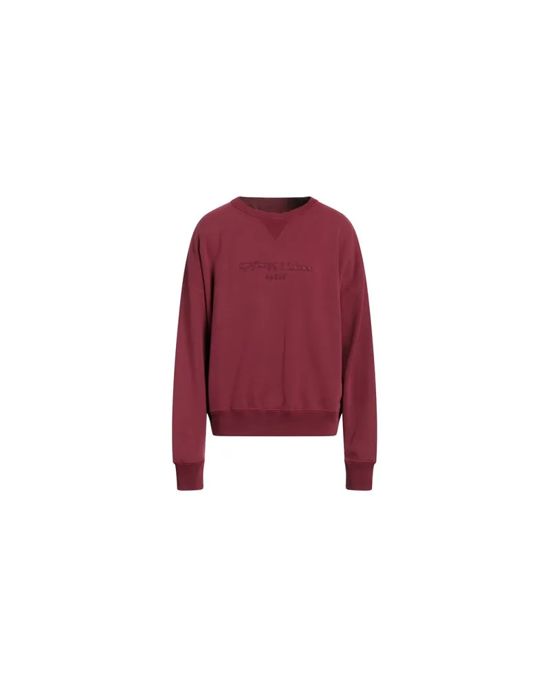 Maison Margiela TOPS - Sweatshirtsauf YOOX.COM Bordeaux