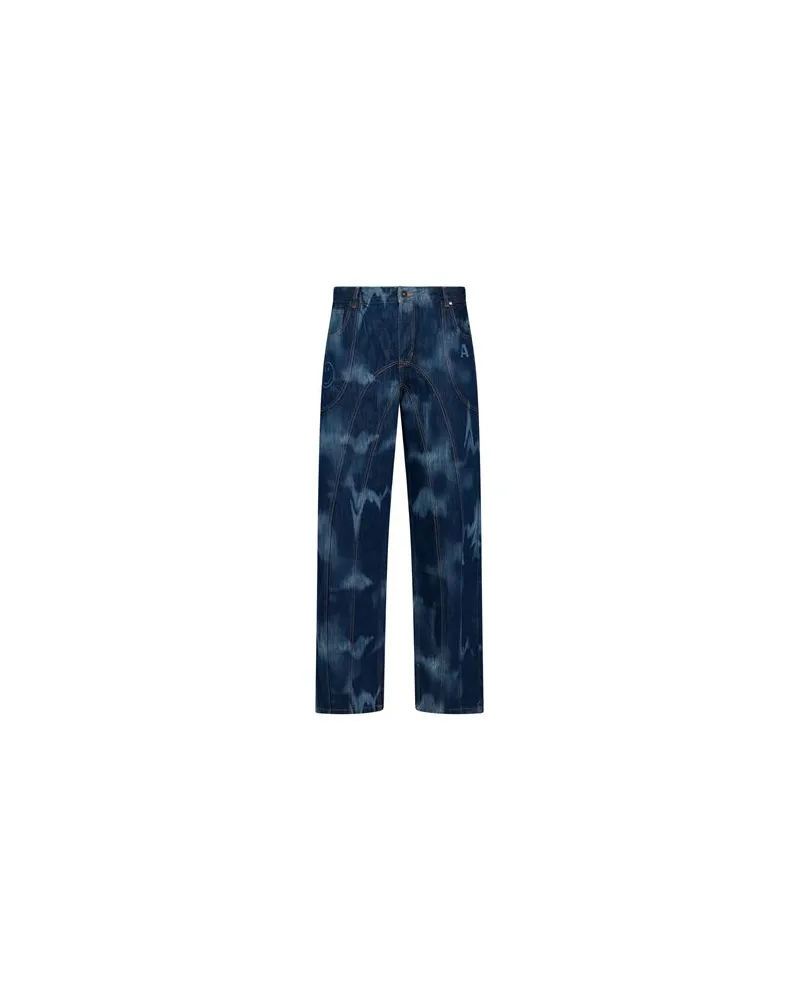 AHLUWALIA HOSEN & RÖCKE - Jeanshosenauf YOOX.COM Blau