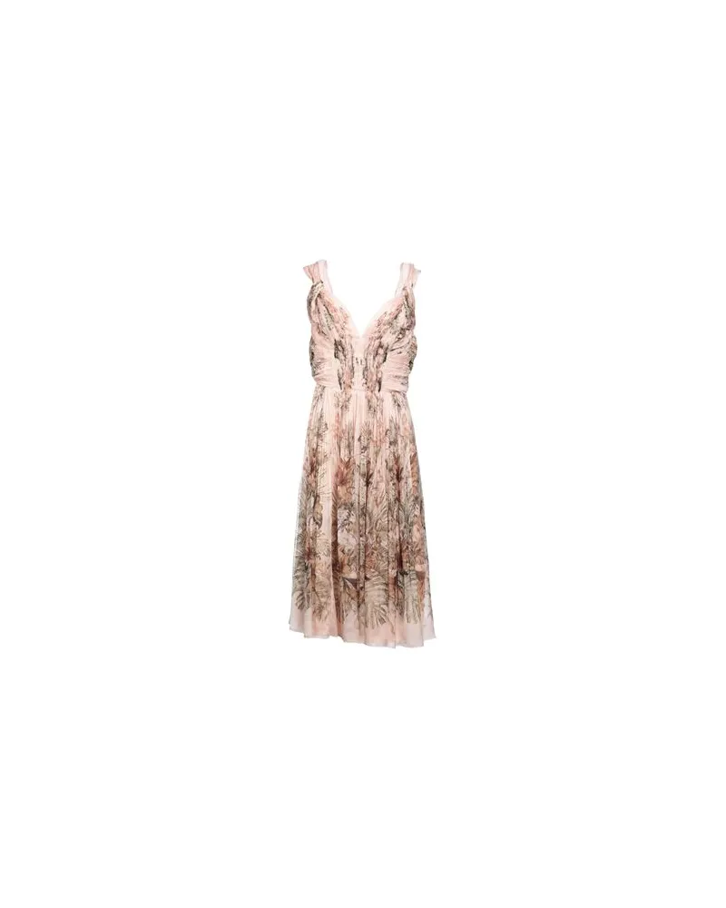 Alberta Ferretti KLEIDER - Midi-Kleiderauf YOOX.COM Rosa