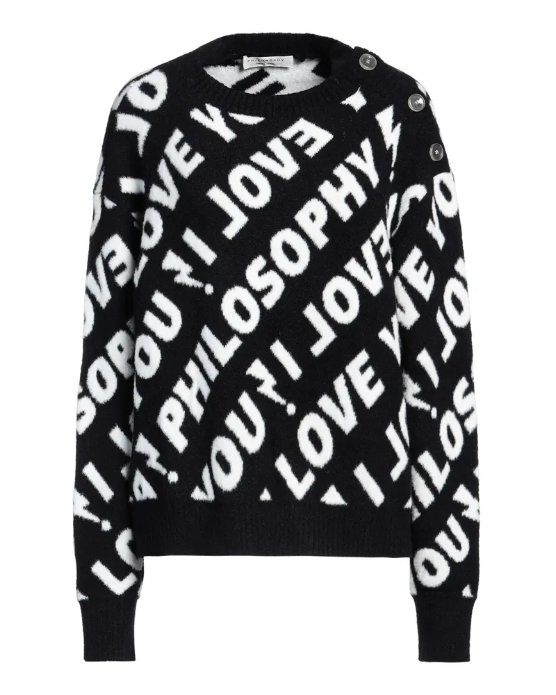 Philosophy Di Lorenzo Serafini Pullover Schwarz