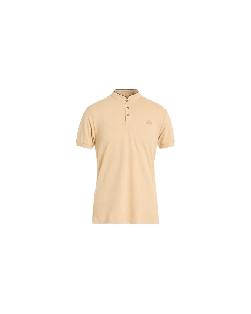 La Martina TOPS - Poloshirtsauf YOOX.COM Beige