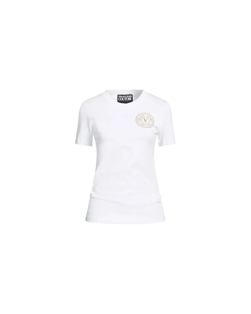 Versace Jeans TOPS - T-shirtsauf YOOX.COM Weiß
