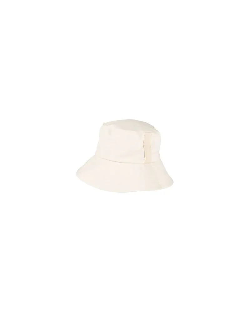 Emporio Armani ACCESSOIRES - Mützen & Hüteauf YOOX.COM Cremeweiß
