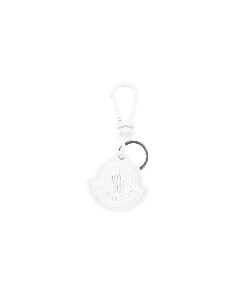 Moncler Kleinlederwaren - Schlüsselanhängerauf YOOX.COM Weiß