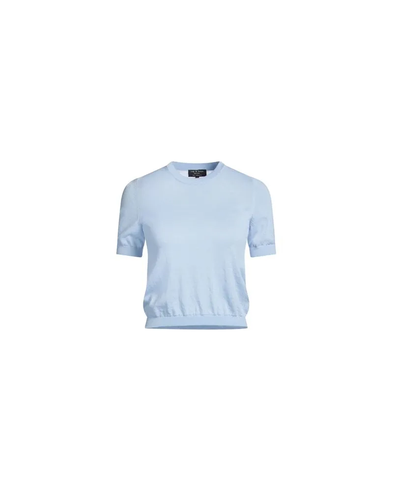 Rag & Bone STRICKWAREN - Pulloverauf YOOX.COM Azurblau