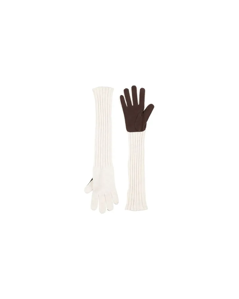 Fedeli ACCESSOIRES - Handschuheauf YOOX.COM Elfenbein