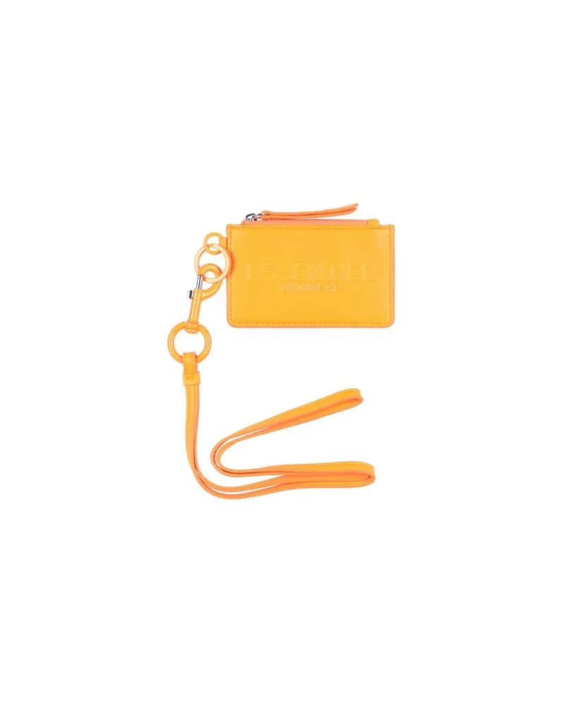 Essentiel Kleinlederwaren - Portemonnaies mit Tragriemenauf YOOX.COM Orange