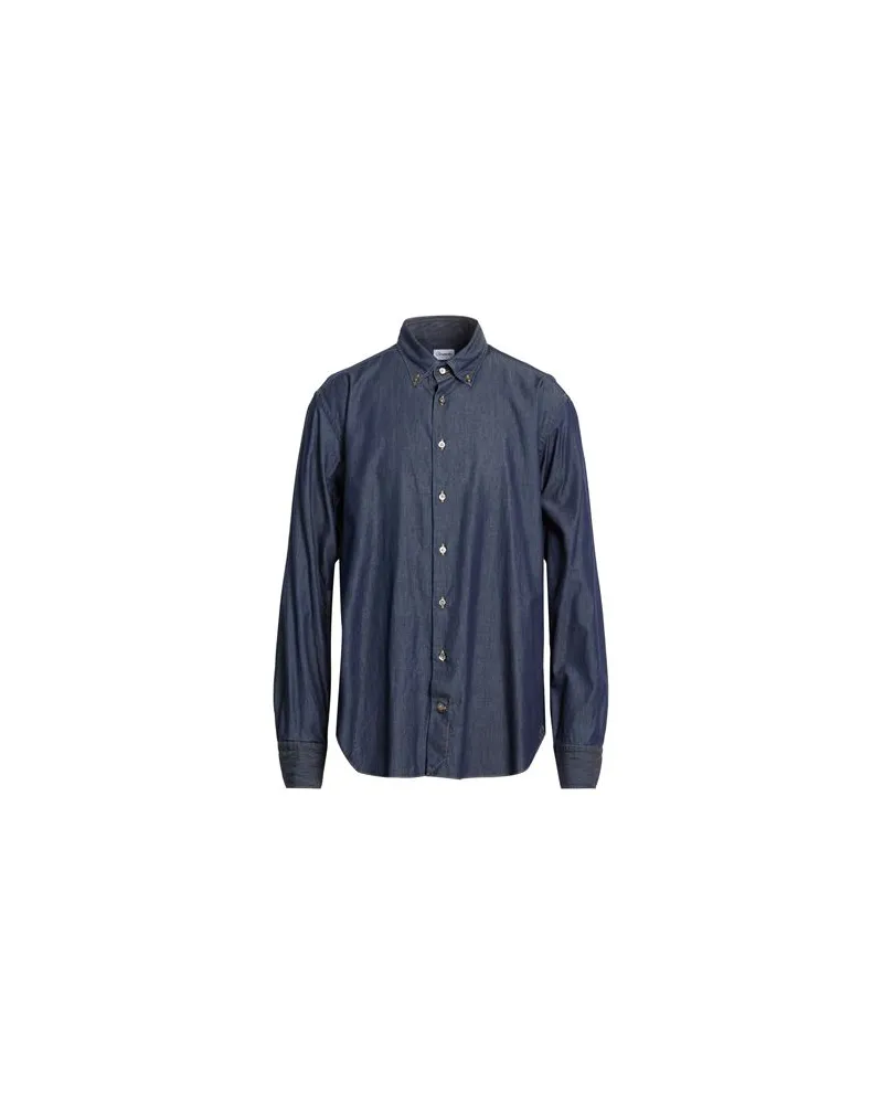 Drumohr  TOPS - Jeanshemdenauf YOOX.COM Blau