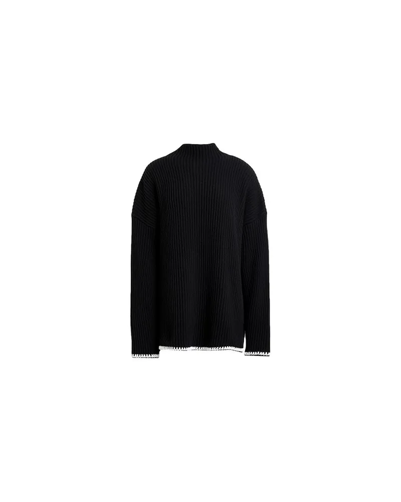 OFF-WHITE STRICKWAREN - Rollkragenpulloverauf YOOX.COM Schwarz