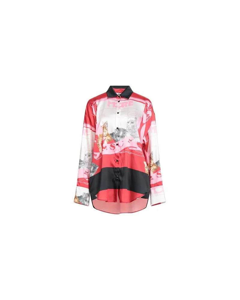 MSGM TOPS - Hemdenauf YOOX.COM Rot