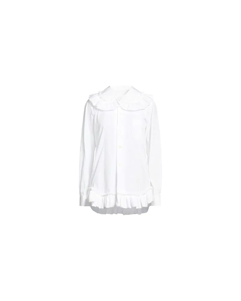 Comme des Garçons TOPS - Hemdenauf YOOX.COM Weiß