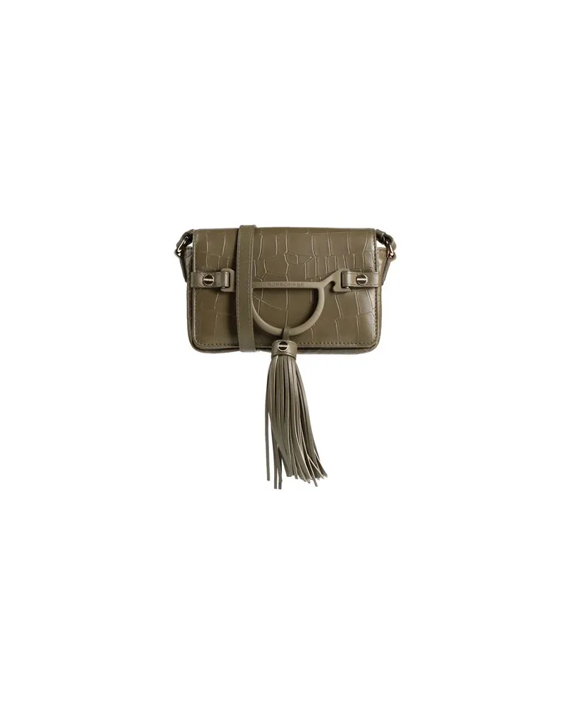 Borbonese TASCHEN - Umhängetascheauf YOOX.COM Militärgrün