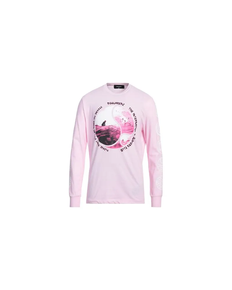 Dsquared2 TOPS - T-shirtsauf YOOX.COM Rosa