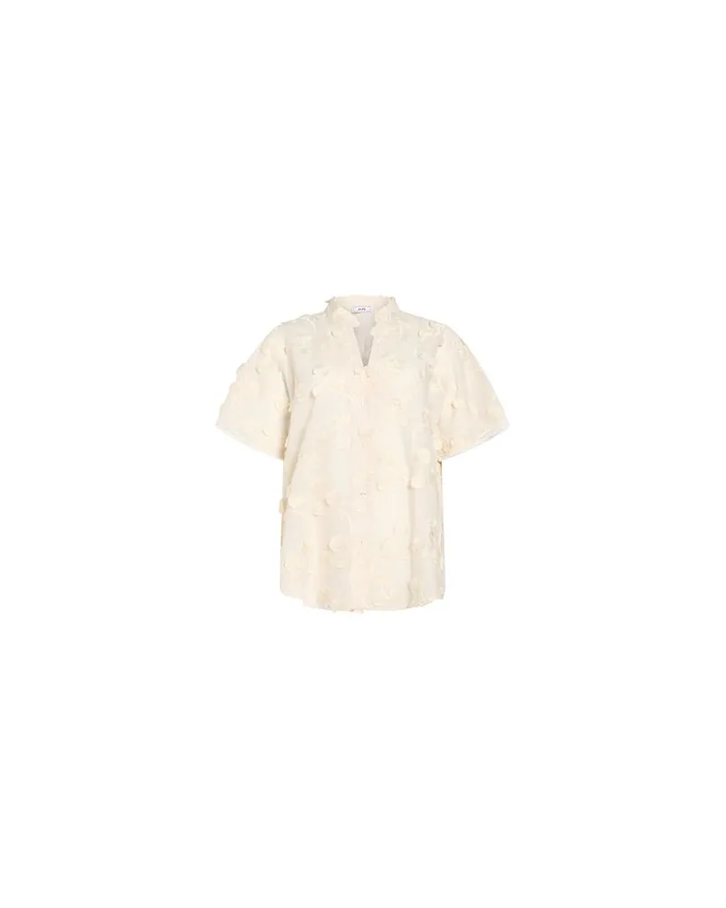 Jijil TOPS - Hemdenauf YOOX.COM Cremeweiß
