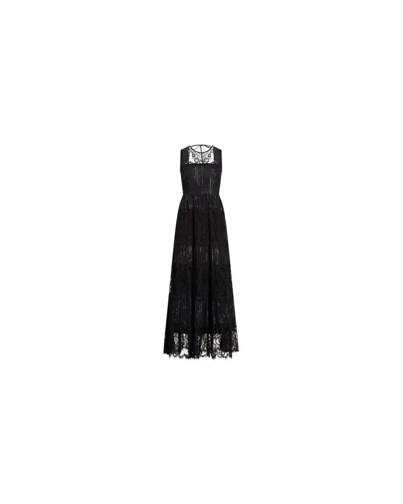 Twin-Set KLEIDER - Maxi-Kleiderauf YOOX.COM Schwarz