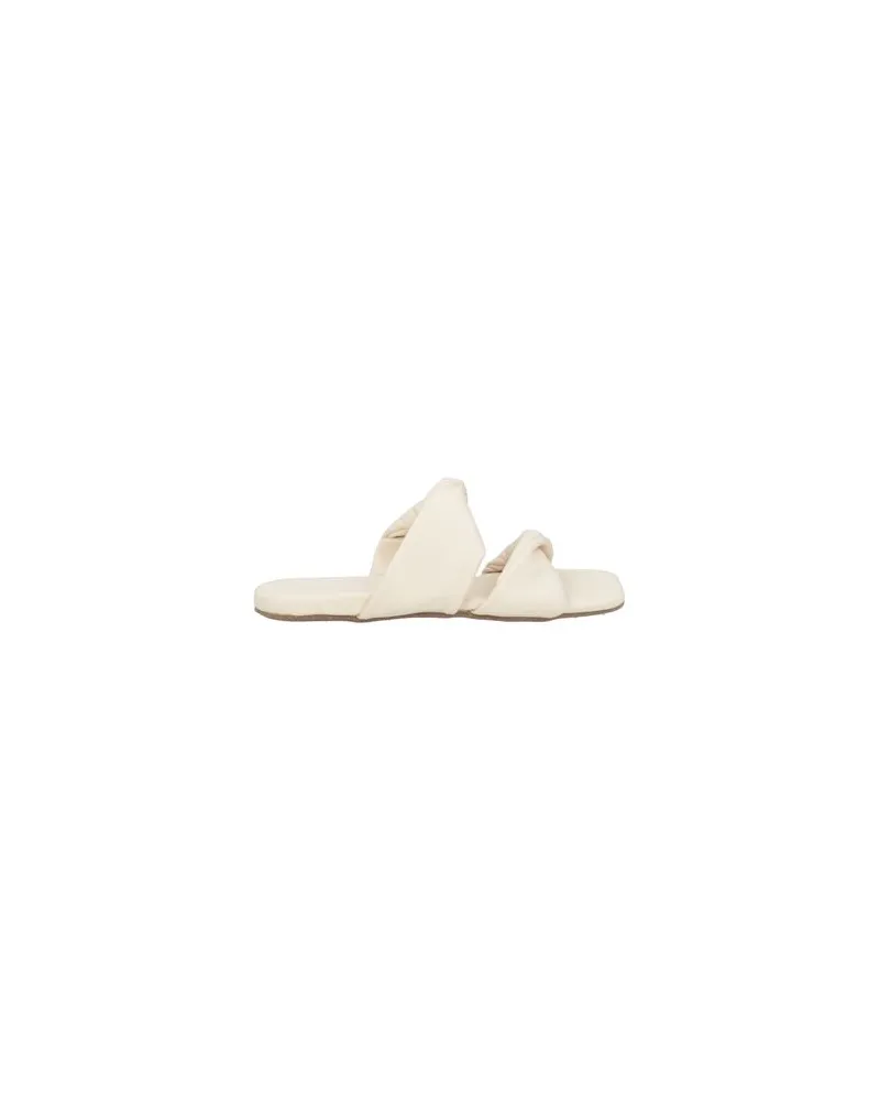 THEMOIRÈ SCHUHE - Sandalenauf YOOX.COM Cremeweiß