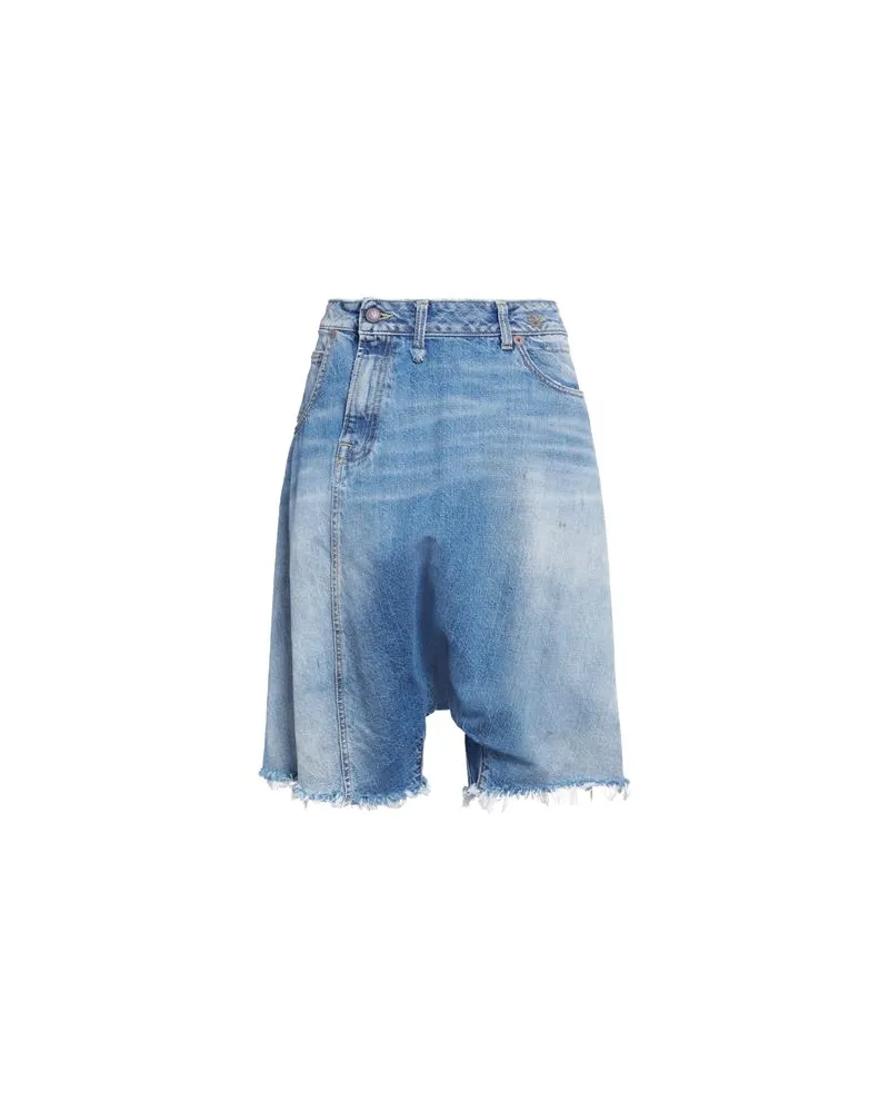 R13 HOSEN & RÖCKE - Jeansshortsauf YOOX.COM Blau