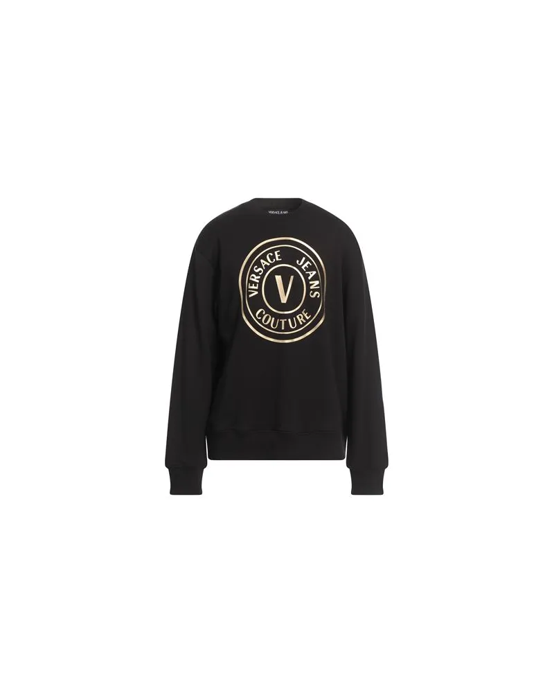 Versace Jeans TOPS - Sweatshirtsauf YOOX.COM Schwarz