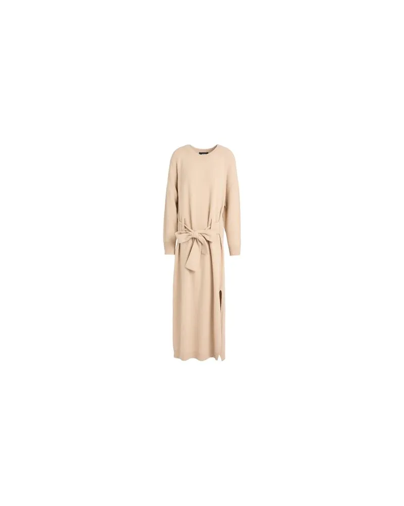 Alpha Studio KLEIDER - Midi-Kleiderauf YOOX.COM Beige