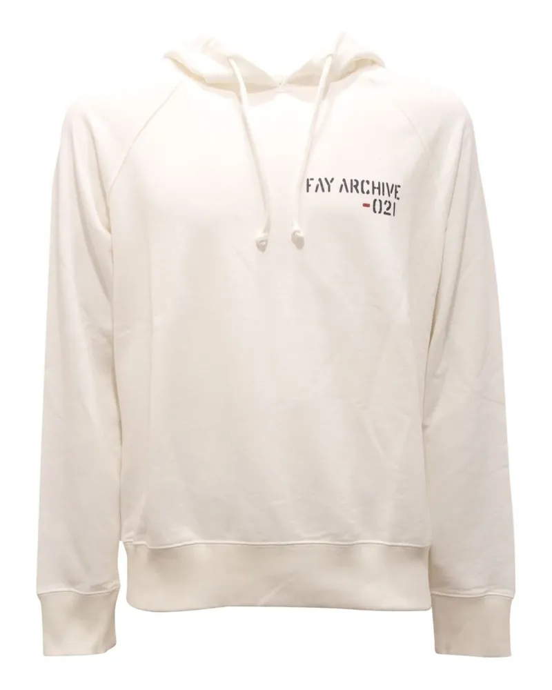 Fay Sweatshirt Weiß