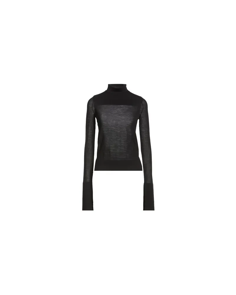 Jil Sander STRICKWAREN - Rollkragenpulloverauf YOOX.COM Schwarz