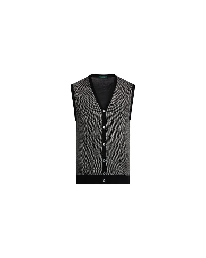 Zanone STRICKWAREN - Strickjackenauf YOOX.COM Schwarz